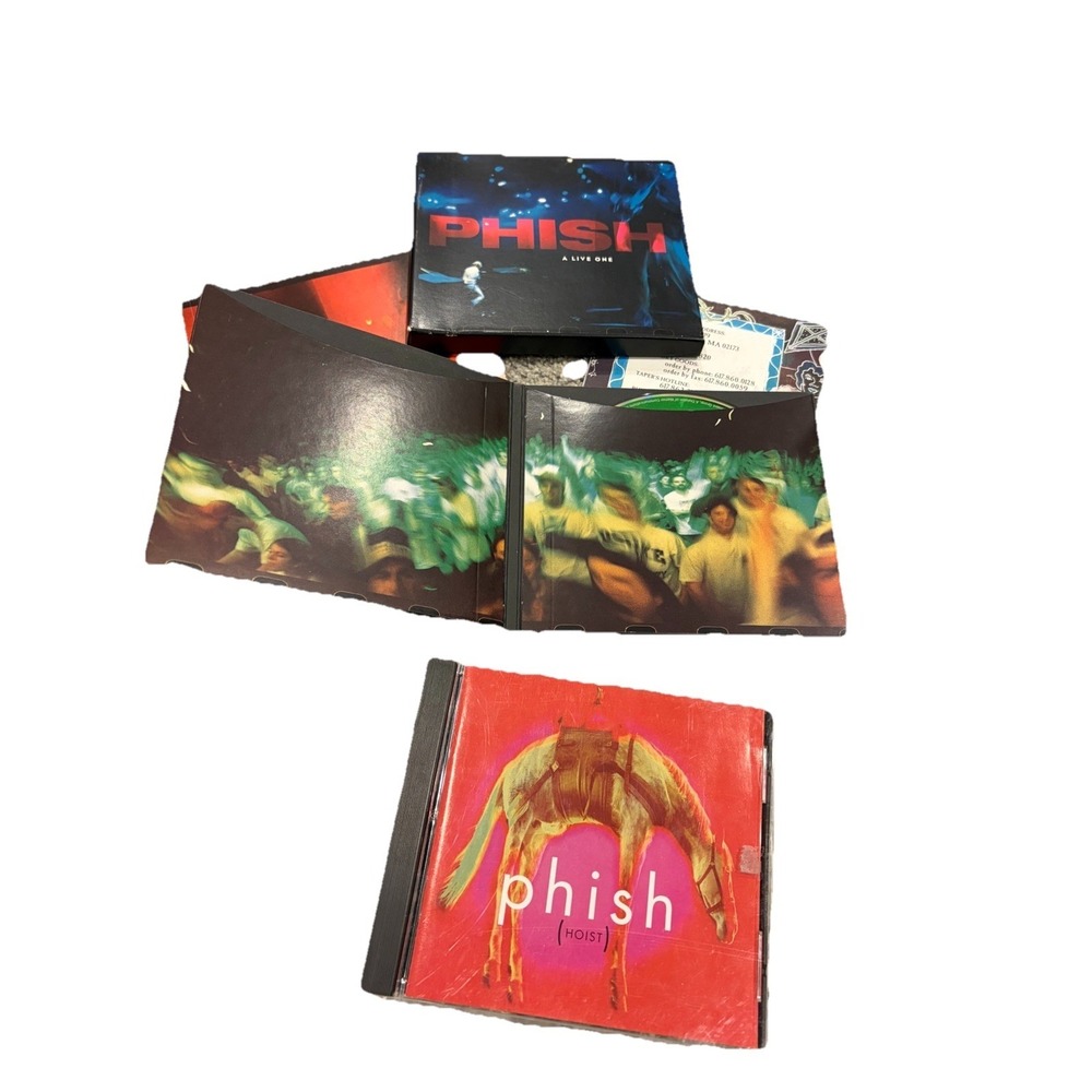 PHISH CD Lot (2) Hoist & A Live one ~Digipak has One Cd Only Disc & All Inserts*